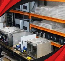 Assistência técnica de máquina a vácuo